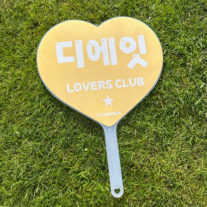 Minghao lovers club picket fan