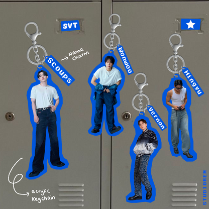 Seventeen locker buddy keychains [SALE]