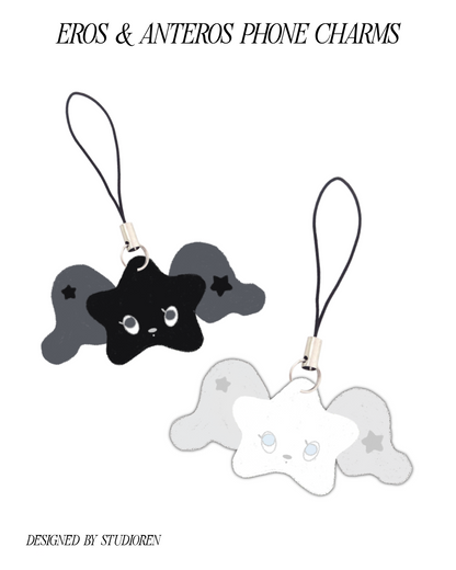 nct wish eros & anteros phone charm