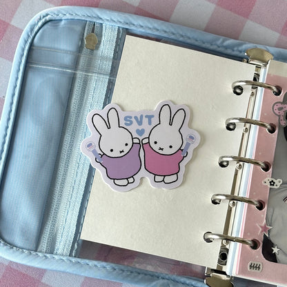 Seventeen carat miffy sticker flake