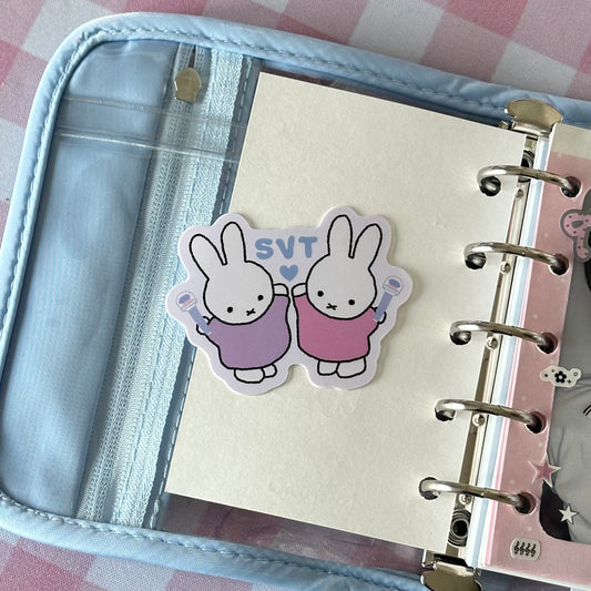 Seventeen carat miffy sticker flake