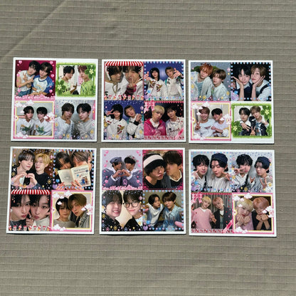 nct wish duo purikura sticker sheets