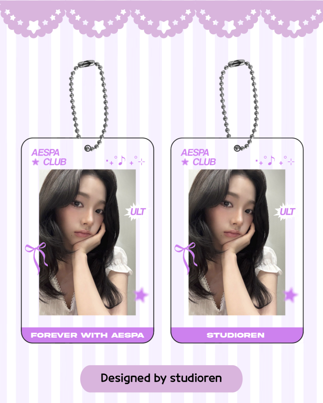 PREORDER aespa photocard holder