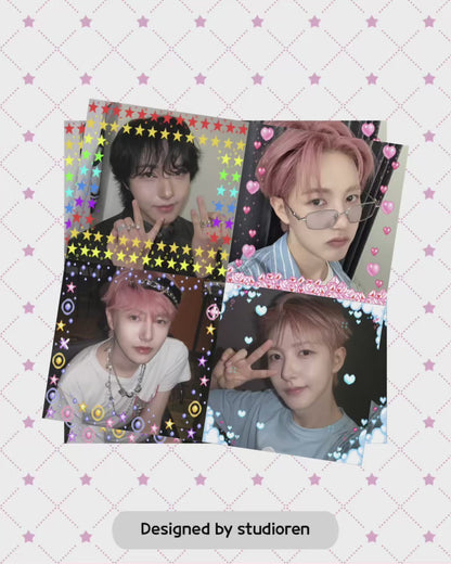 nct dream purikura sticker sheets