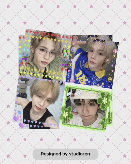 riize purikura sticker sheets